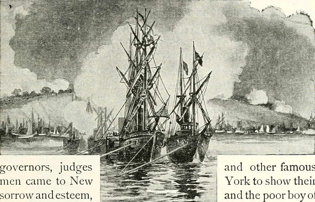 An illustration from True stories of great American men : for young Americans, 1898, leaf 156