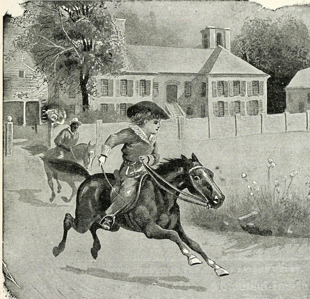 An illustration from True stories of great American men : for young Americans, 1898, leaf 160