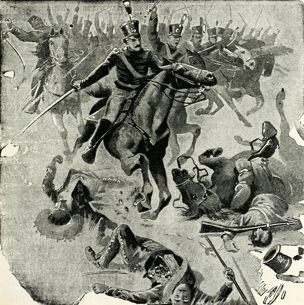 An illustration from True stories of great American men : for young Americans, 1898, leaf 162