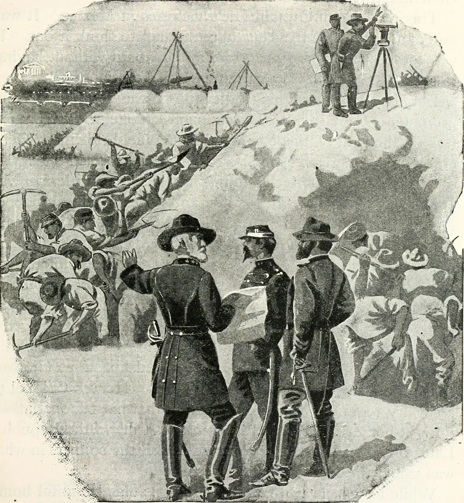 An illustration from True stories of great American men : for young Americans, 1898, leaf 166
