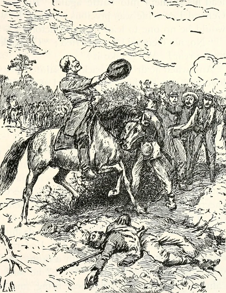 An illustration from True stories of great American men : for young Americans, 1898, leaf 170