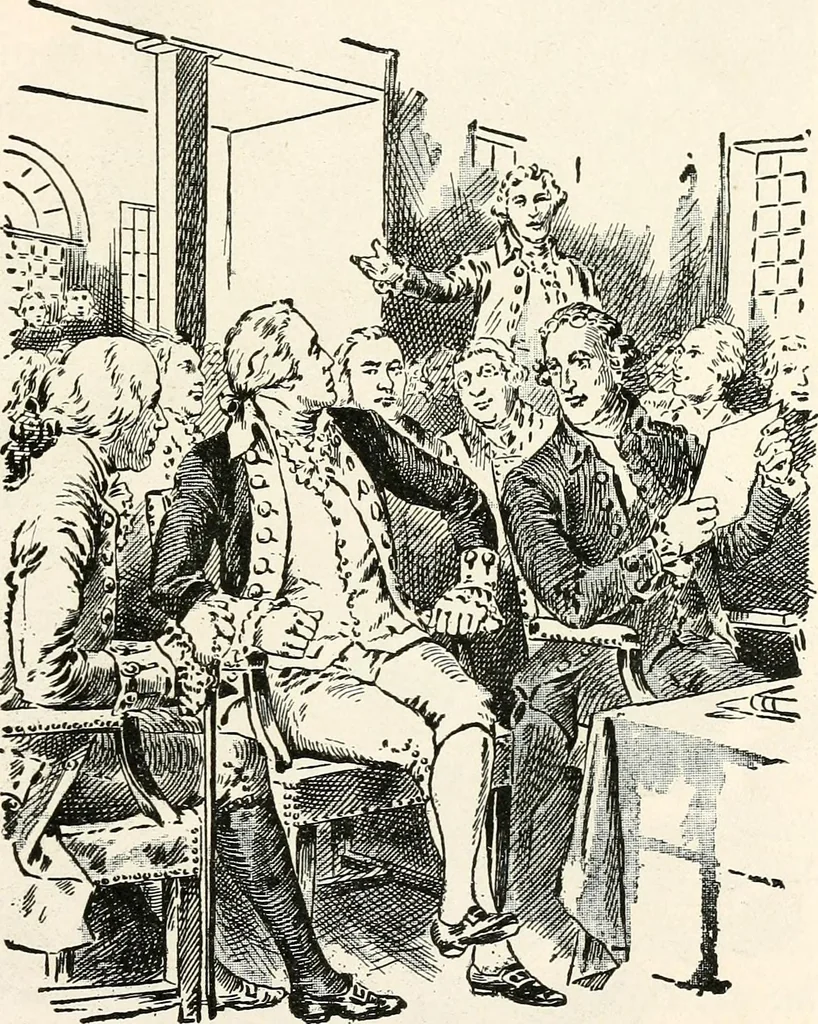 An illustration from True stories of great American men : for young Americans, 1898, leaf 22