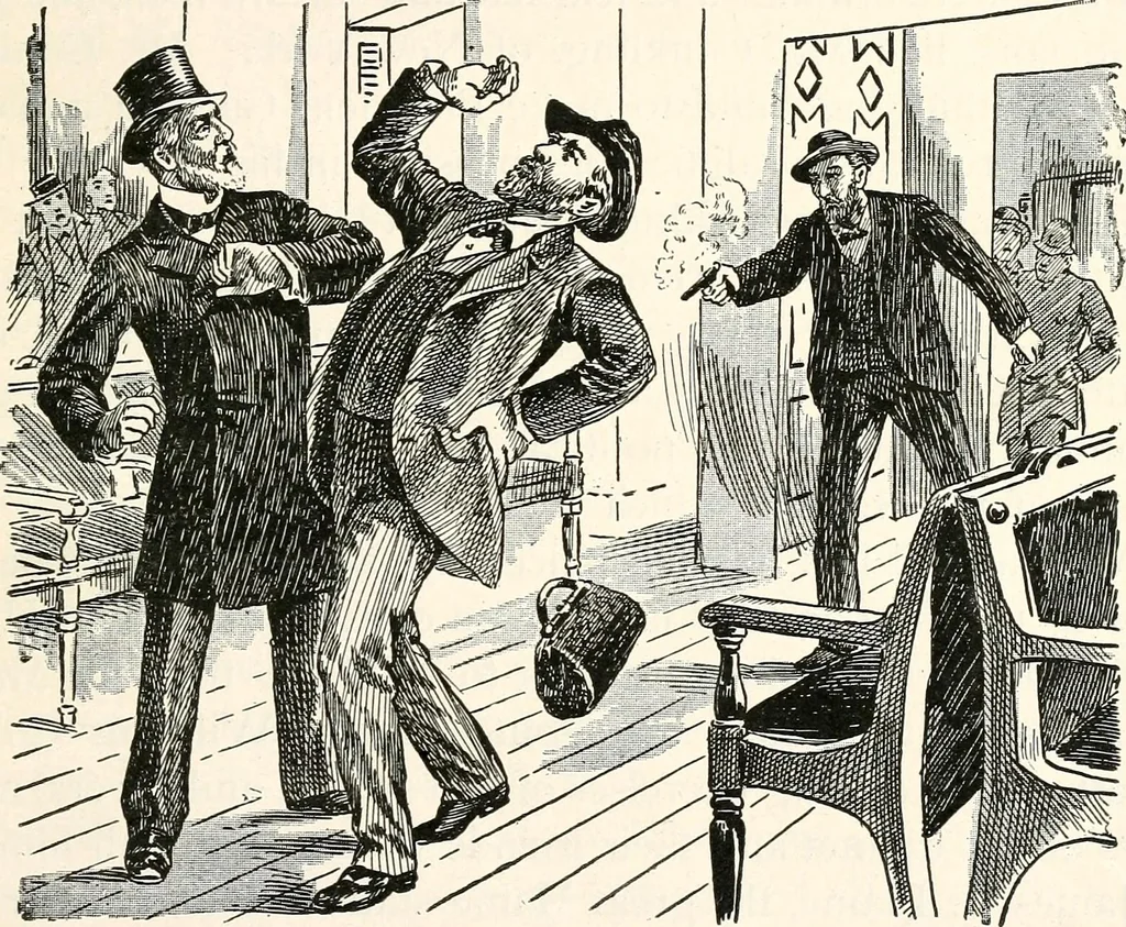 An illustration from True stories of great American men : for young Americans, 1898, leaf 240