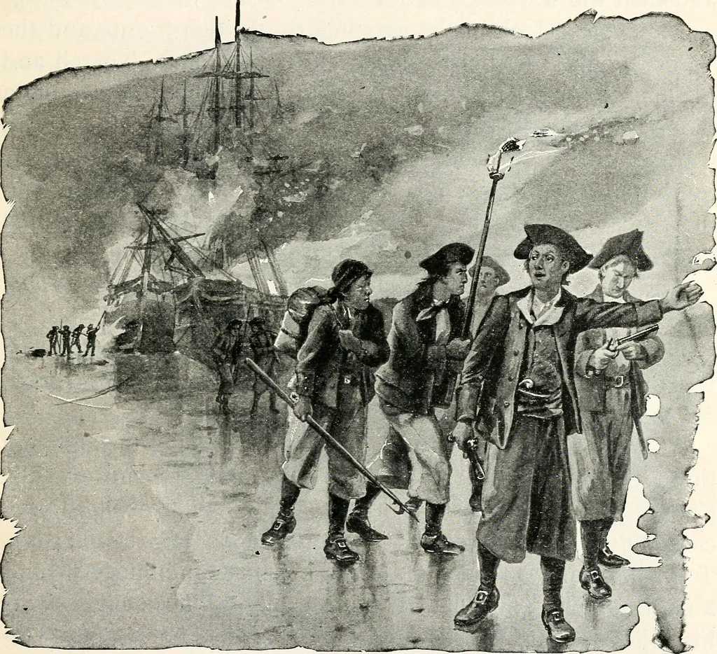 An illustration from True stories of great American men : for young Americans, 1898, leaf 44