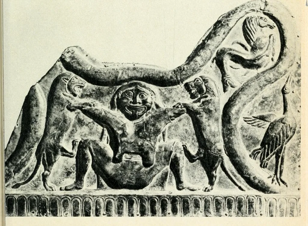 An illustration from Étrusques -- Rome, 1900, leaf 182