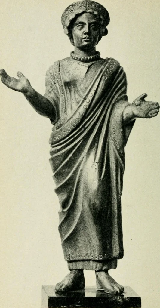 An illustration from Étrusques -- Rome, 1900, leaf 185