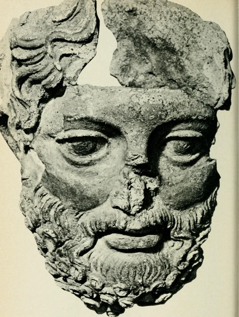 An illustration from Étrusques -- Rome, 1900, leaf 187