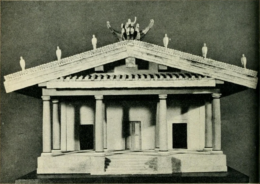 An illustration from Étrusques -- Rome, 1900, leaf 193
