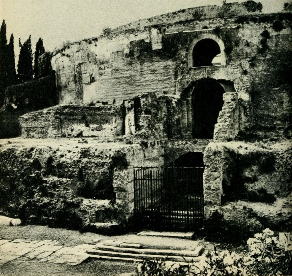 An illustration from Étrusques -- Rome, 1900, leaf 197