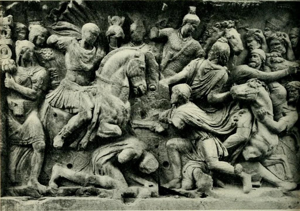 An illustration from Étrusques -- Rome, 1900, leaf 207