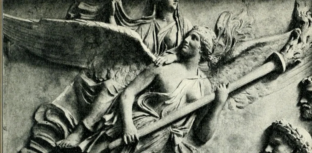 An illustration from Étrusques -- Rome, 1900, leaf 212