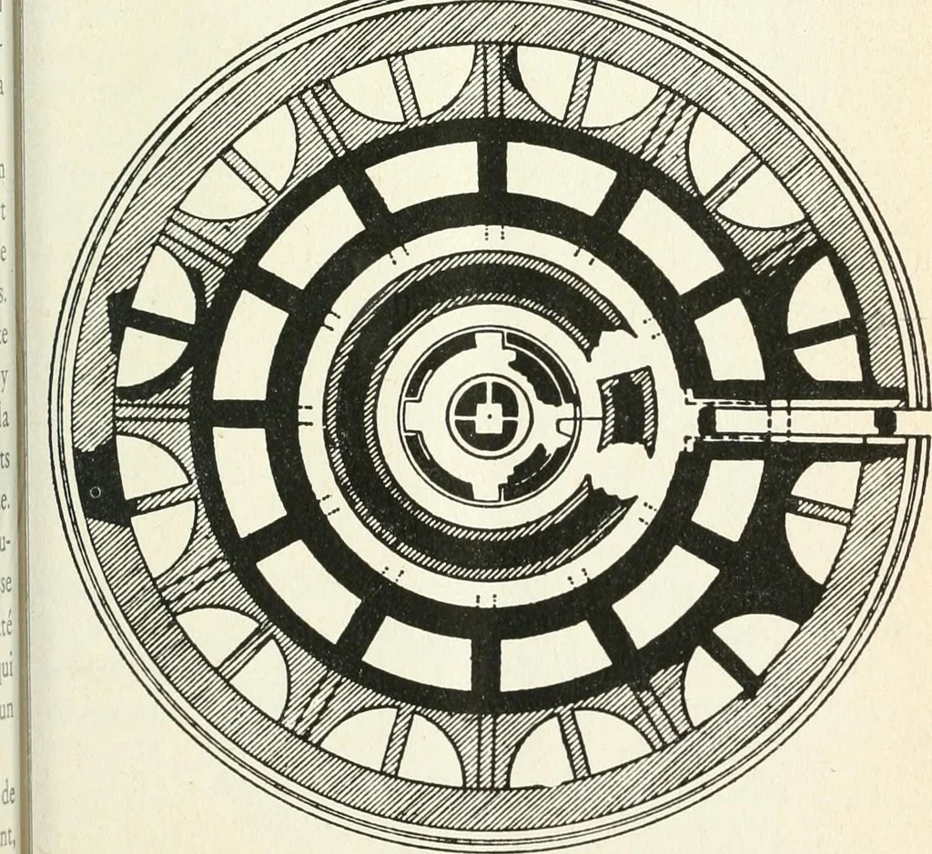 An illustration from Étrusques -- Rome, 1900, leaf 92