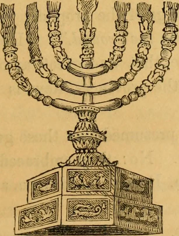 An illustration from The truth of revelation : demonstrated by an appeal to existing monuments, sculptures, gems, coins, and medals, 1840, leaf 384