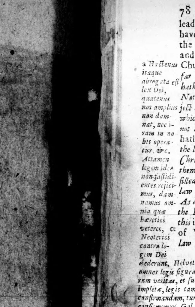An illustration from The trve bovnds of Christian freedome; or, A treatise wherein the rights of the law are vindicated, the liberties of grace maintained, and the severall late opinions against the law are examined and confuted, 1656, leaf 56
