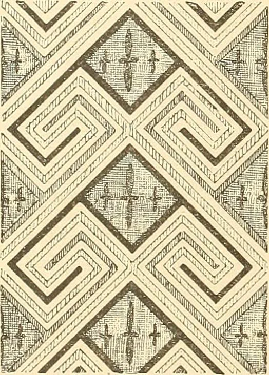 An illustration from Étude des ornements : première partie : dauphins-écailles-bucrânes-grecques-guirlandes-flots grecs, 1896, leaf 135