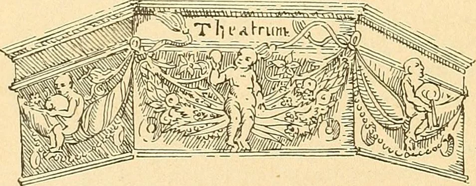 An illustration from Étude des ornements : première partie : dauphins-écailles-bucrânes-grecques-guirlandes-flots grecs, 1896, leaf 149
