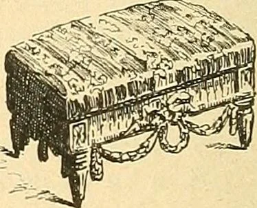 An illustration from Étude des ornements : première partie : dauphins-écailles-bucrânes-grecques-guirlandes-flots grecs, 1896, leaf 153