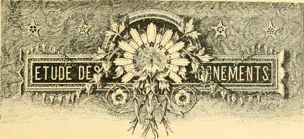 An illustration from Étude des ornements : première partie : dauphins-écailles-bucrânes-grecques-guirlandes-flots grecs, 1896, leaf 16