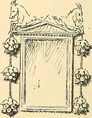 An illustration from Étude des ornements : première partie : dauphins-écailles-bucrânes-grecques-guirlandes-flots grecs, 1896, leaf 161