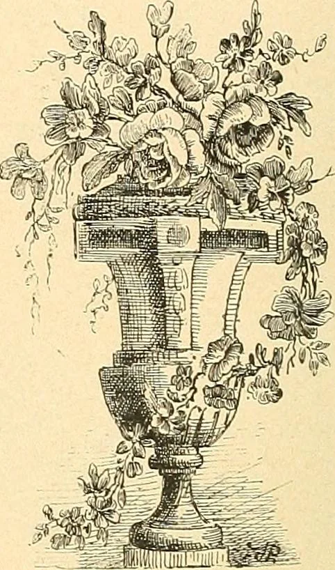 An illustration from Étude des ornements : première partie : dauphins-écailles-bucrânes-grecques-guirlandes-flots grecs, 1896, leaf 171