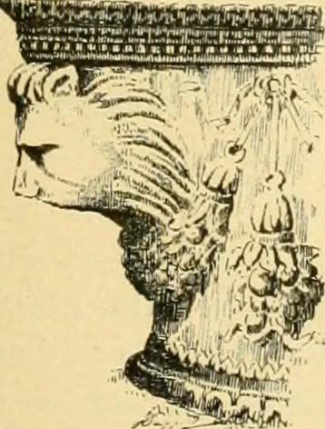 An illustration from Étude des ornements : première partie : dauphins-écailles-bucrânes-grecques-guirlandes-flots grecs, 1896, leaf 178