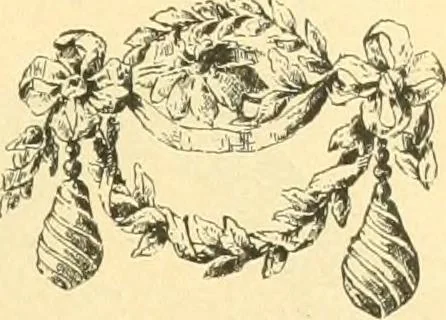 An illustration from Étude des ornements : première partie : dauphins-écailles-bucrânes-grecques-guirlandes-flots grecs, 1896, leaf 182