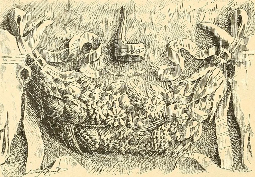 An illustration from Étude des ornements : première partie : dauphins-écailles-bucrânes-grecques-guirlandes-flots grecs, 1896, leaf 99