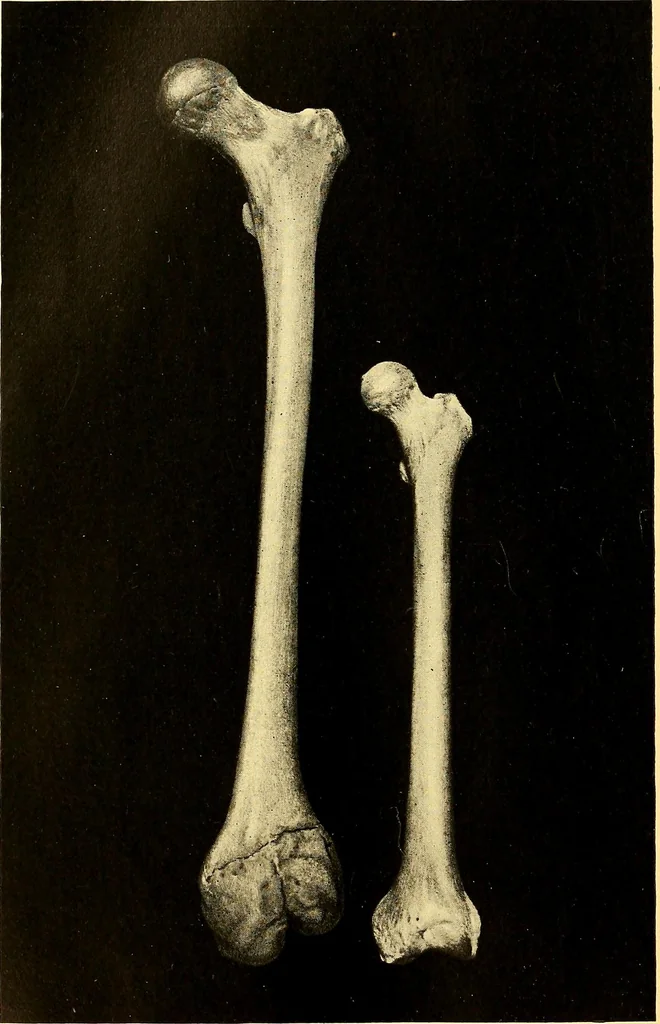 An illustration from Études biologiques sur les géants, 1904, leaf 345