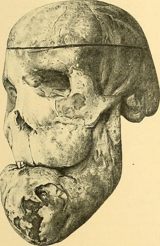 An illustration from Études biologiques sur les géants, 1904, leaf 434