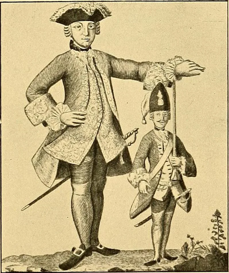 An illustration from Études biologiques sur les géants, 1904, leaf 8