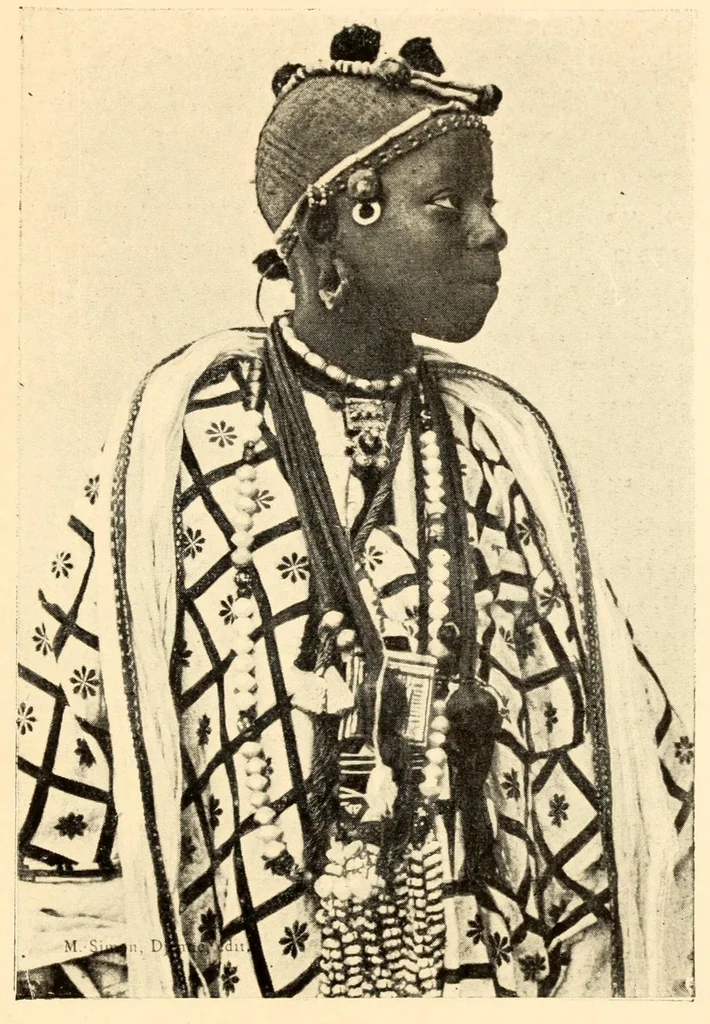 An illustration from Études sur l'Islam et les tribus du Soudan .., 1920, leaf 145