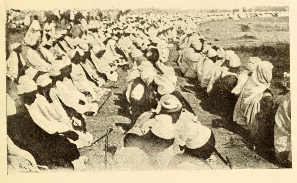 An illustration from Études sur l'Islam et les tribus du Soudan .., 1920, leaf 271