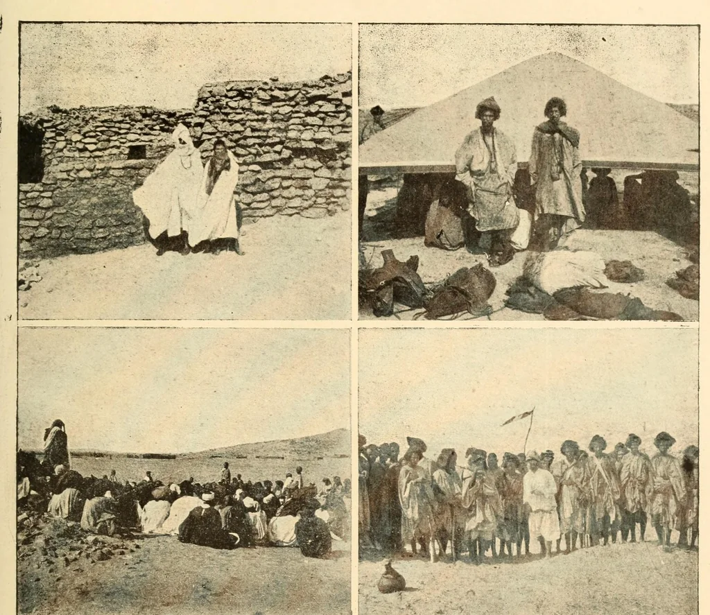 An illustration from Études sur l'Islam et les tribus du Soudan .., 1920, leaf 189