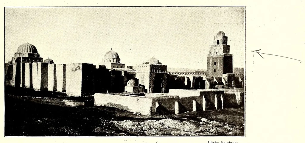 An illustration from Tunis et Kairouan, 1908, leaf 107