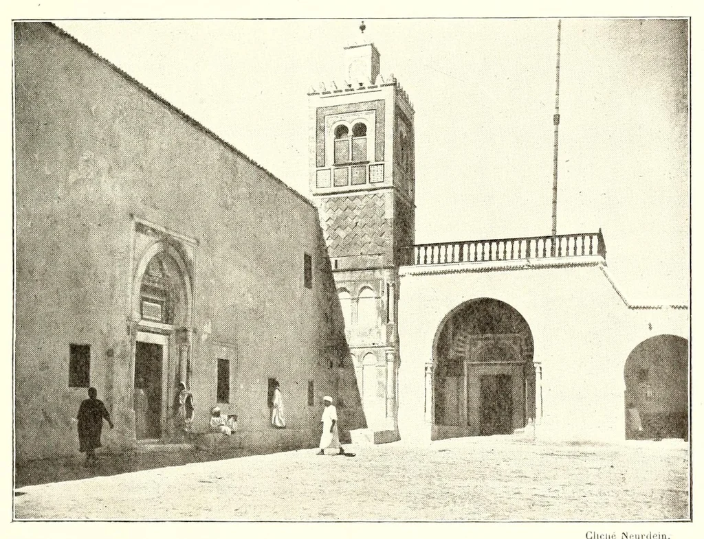 An illustration from Tunis et Kairouan, 1908, leaf 143