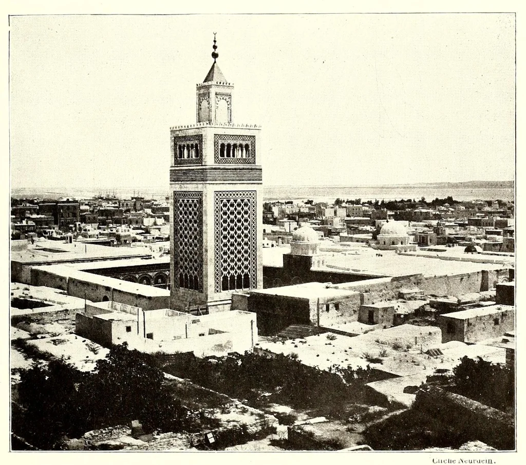 An illustration from Tunis et Kairouan, 1908, leaf 21