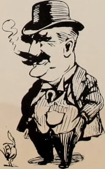 An illustration from Turf in caricature., 1900, leaf 42