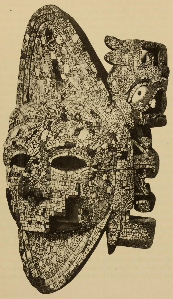 An illustration from Turquois mosaic art in ancient Mexico, 1922, leaf 63