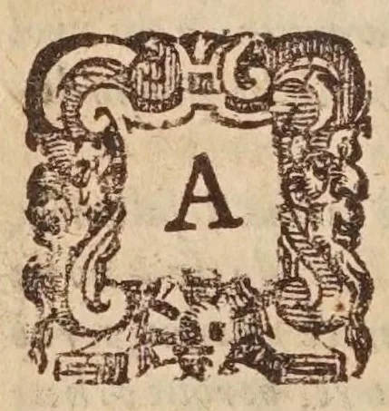 An illustration from [Tutte le opere del famosissimo Ruzante : di nuovo con somma diligenza rivedute, et corrette : et aggiuntovi un sonnetto et una canzone dell'istesso autore .., 1584, leaf 22