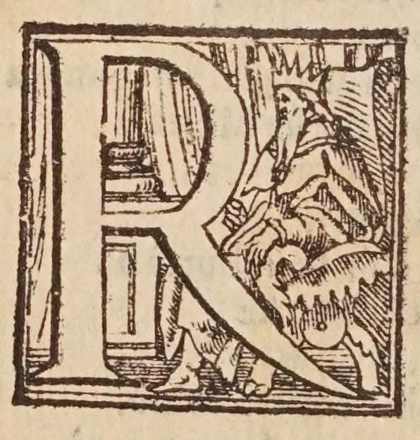 An illustration from [Tutte le opere del famosissimo Ruzante : di nuovo con somma diligenza rivedute, et corrette : et aggiuntovi un sonnetto et una canzone dell'istesso autore .., 1584, leaf 644