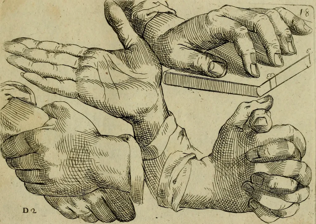 An illustration from Tutte le parti del corpo hvmano diuiso in piu pezzi, 1608, leaf 36