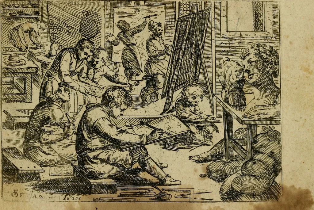 An illustration from Tutte le parti del corpo hvmano diuiso in piu pezzi, 1608, leaf 4