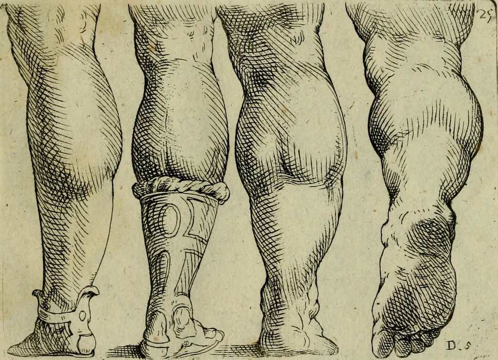An illustration from Tutte le parti del corpo hvmano diuiso in piu pezzi, 1608, leaf 42