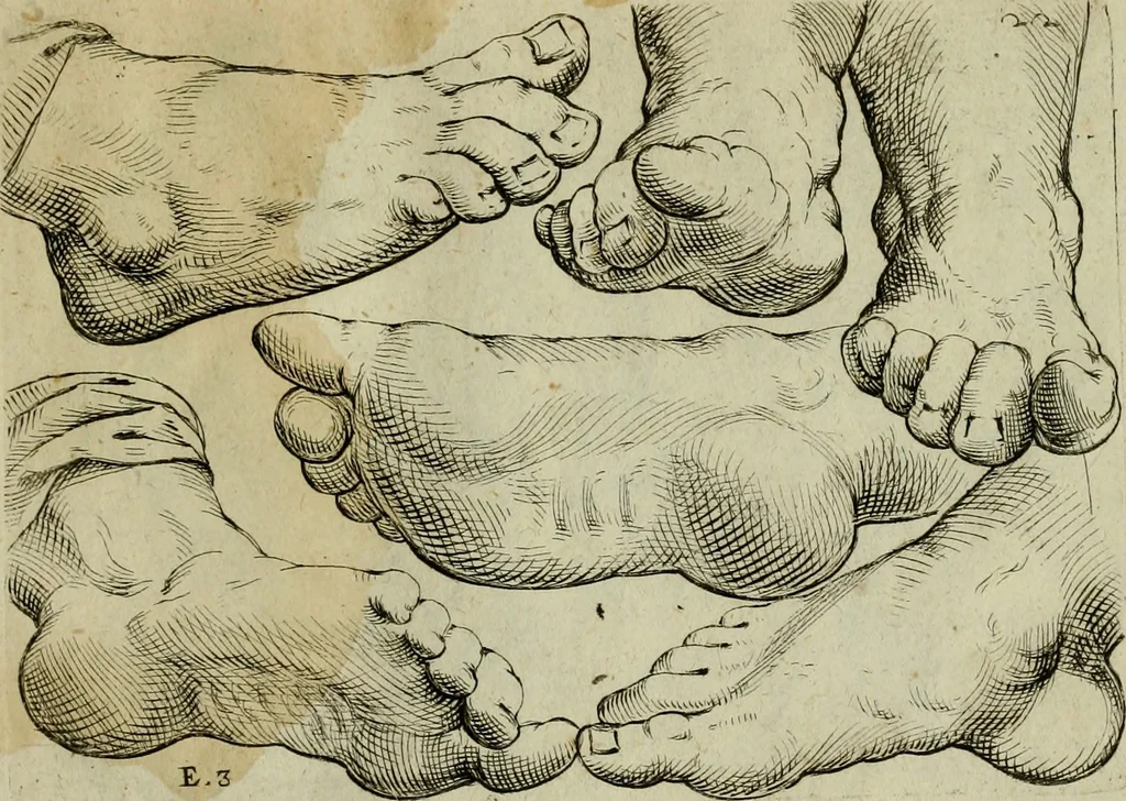 An illustration from Tutte le parti del corpo hvmano diuiso in piu pezzi, 1608, leaf 54