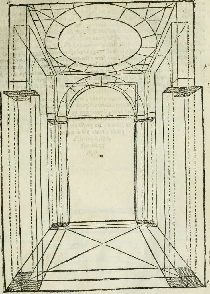 An illustration from Tutte l'opere d'archittetura, et prospetiua, 1619, leaf 112