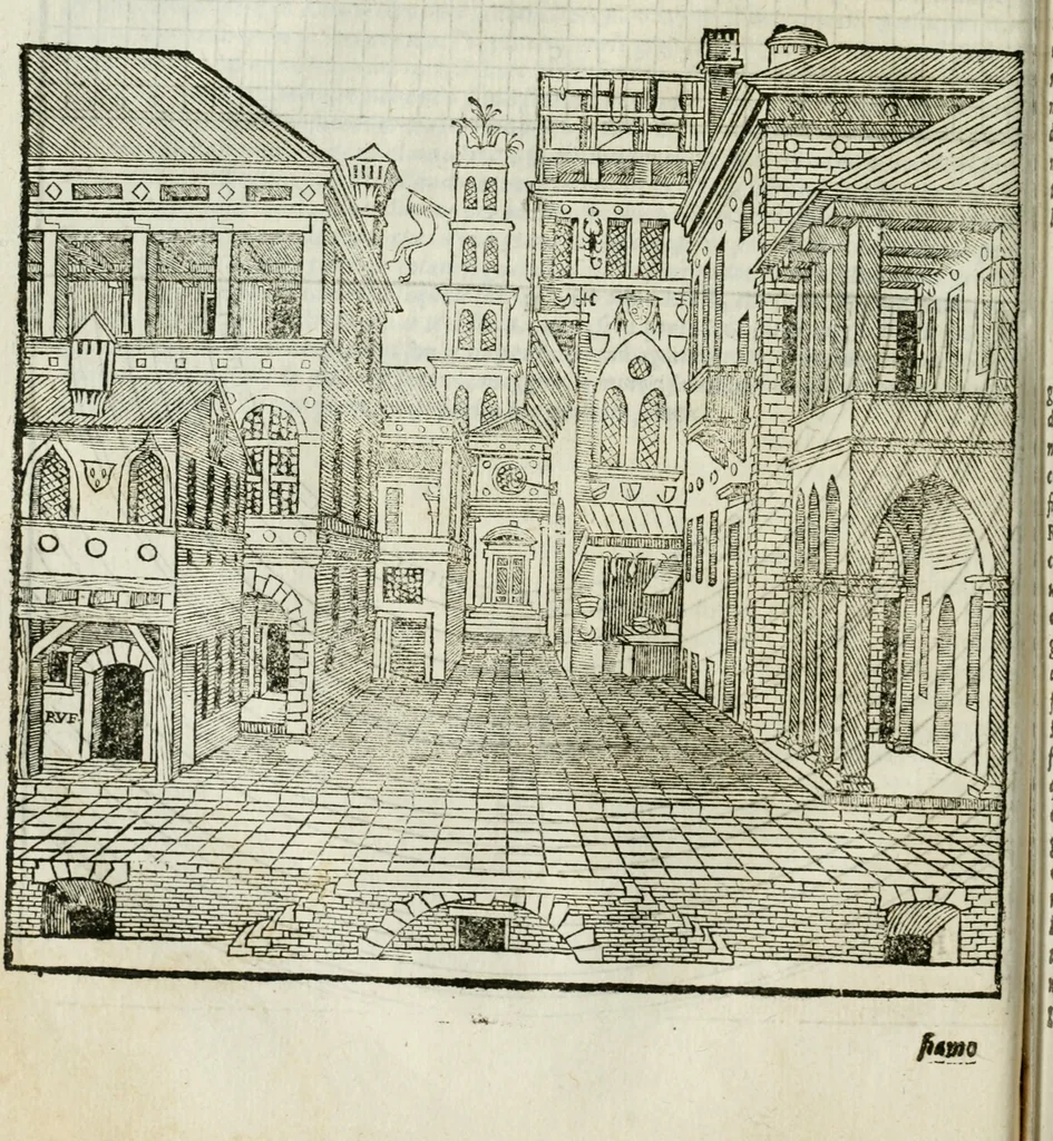 An illustration from Tutte l'opere d'archittetura, et prospetiua, 1619, leaf 137
