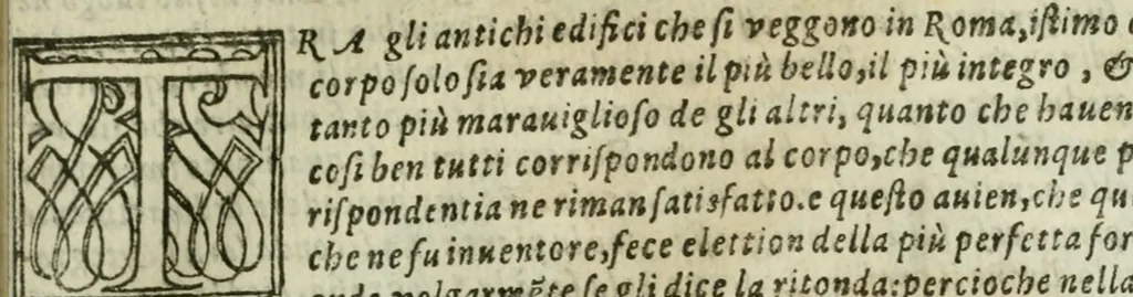 An illustration from Tutte l'opere d'archittetura, et prospetiua, 1619, leaf 146