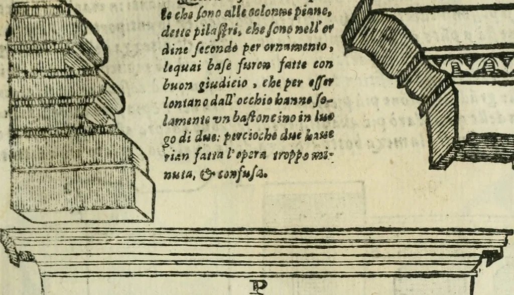 An illustration from Tutte l'opere d'archittetura, et prospetiua, 1619, leaf 152