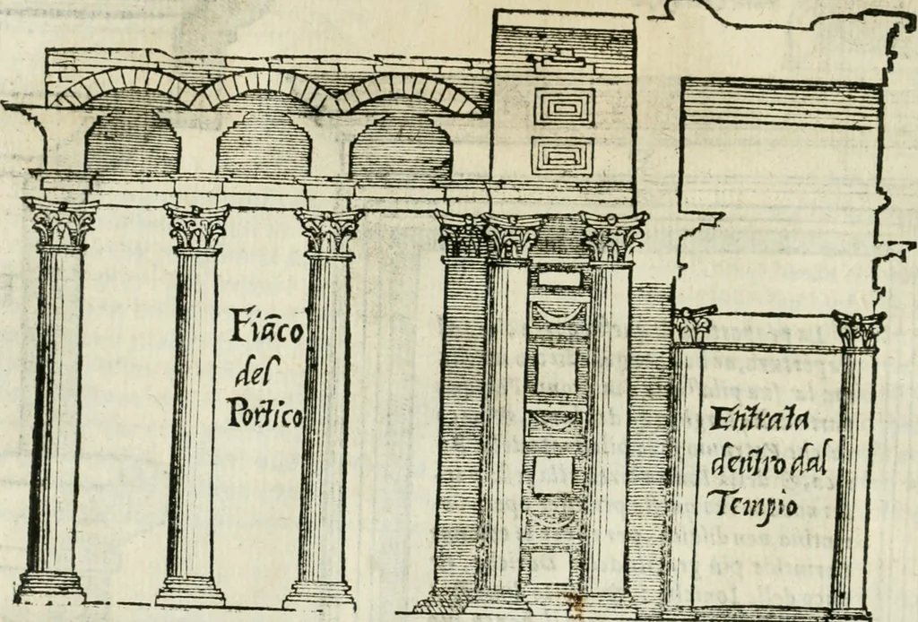An illustration from Tutte l'opere d'archittetura, et prospetiua, 1619, leaf 153