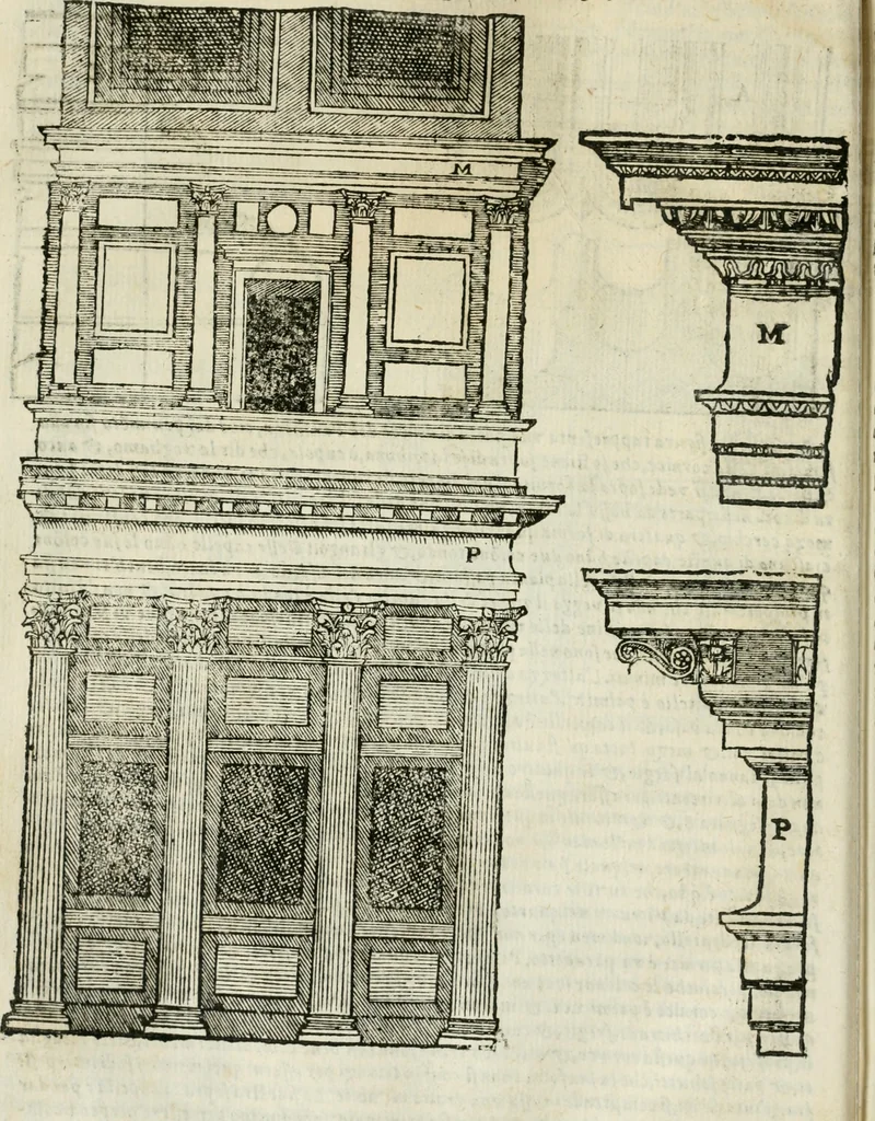 An illustration from Tutte l'opere d'archittetura, et prospetiua, 1619, leaf 155